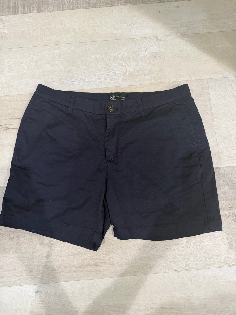 Taylored Athlete Classic Men’s Navy Cotton Chino Shorts